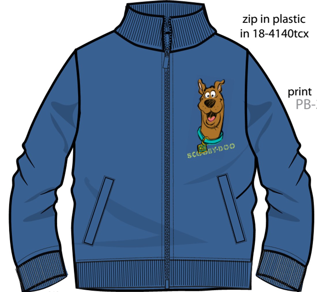 Kids garment on hanger